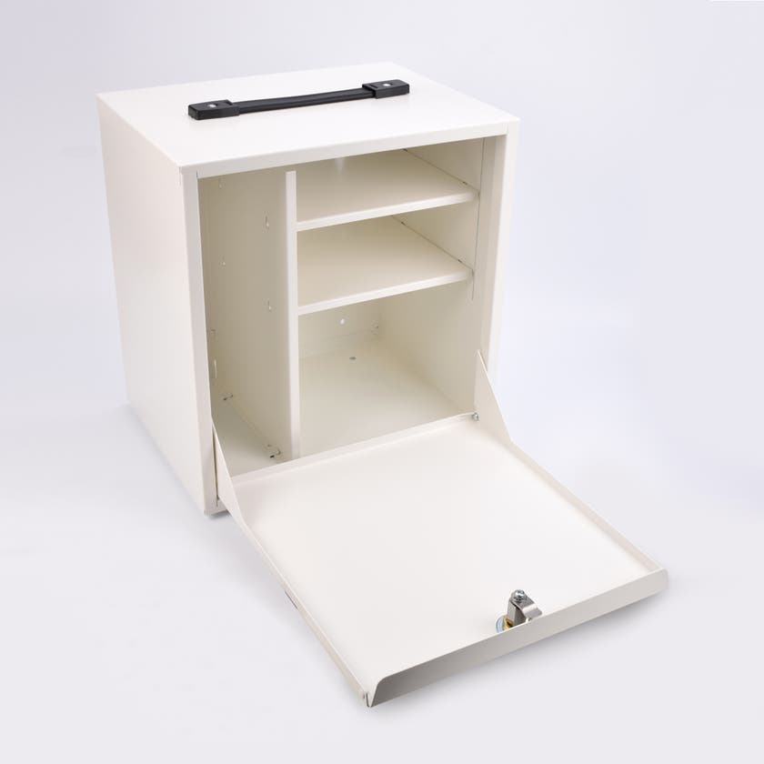 Medicinskåp Large 385x287x410 mm G1 inkl fötter och handtag komplett