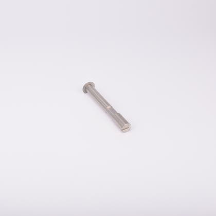 Cylinderformad adapter i metall.