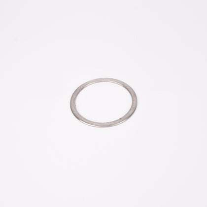 Rund metallisk trimring.