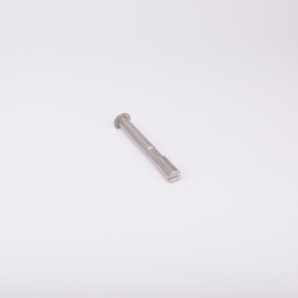 Cylinderformad adapter i metall.