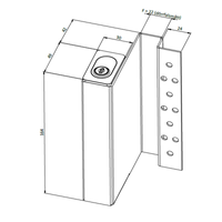 Nyckelförvaringsenhet vä (BTL) F22 G1 komplett