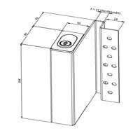 Nyckelförvaringsenhet hö (BTR) F11 G1 komplett